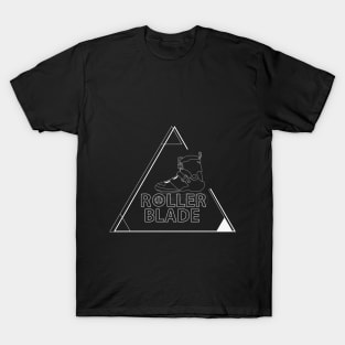 Roller Blade triangle - Rollerblade & Inline skate T-Shirt